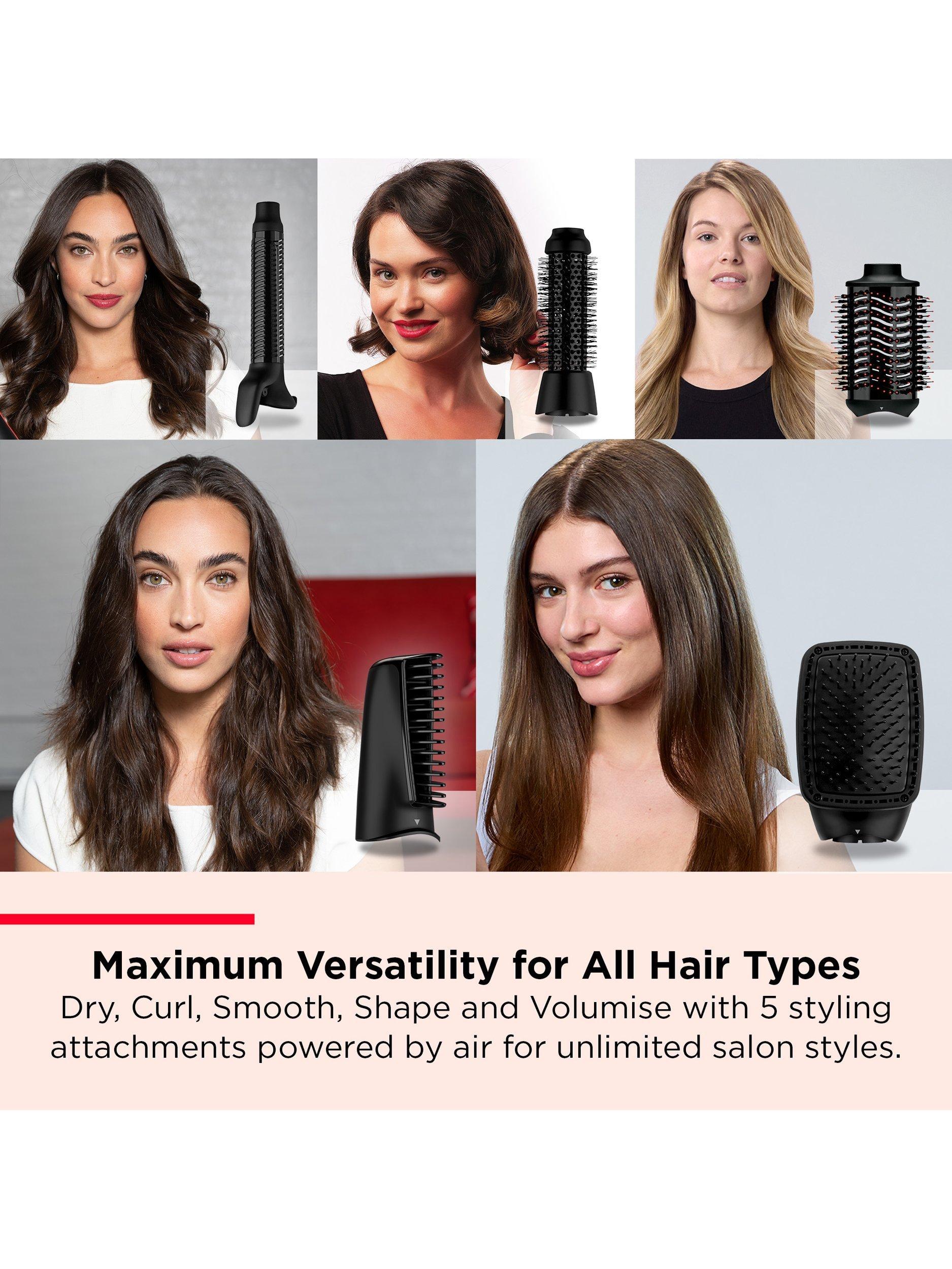 Product image 2 of 10, which shows Revlon One Step 5-in-1 Hair Styler, Black