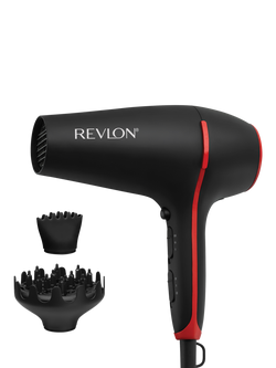 Revlon Smoothstay Hair Dryer, Black, Black
