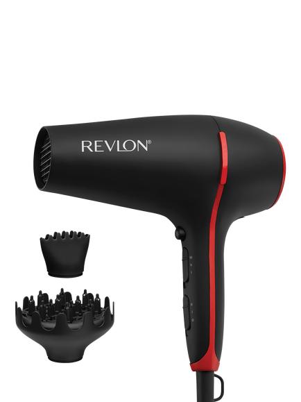 Revlon Smoothstay Hair Dryer, Black, Black