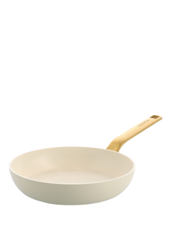 GreenPan Evolution Aluminium Ceramic Non-Stick Frying Pan, Cream, Natural Cream