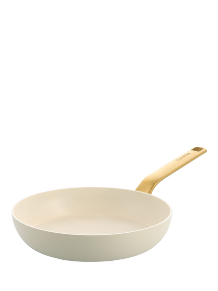 GreenPan Evolution Aluminium Ceramic Non-Stick Frying Pan, Cream, Natural Cream
