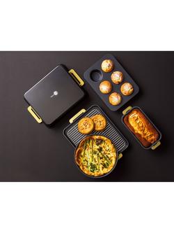 GreenPan Reserve Aluminium Ceramic Non-Stick Baking Set, 5 Piece, Black - view 2, Black