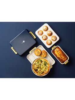 GreenPan Reserve Aluminium Ceramic Non-Stick Baking Set, 5 Piece, Oxford Blue - view 2, Oxford Blue