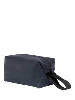 Stubble & Co Zipped Wash Bag, Midnight Blue