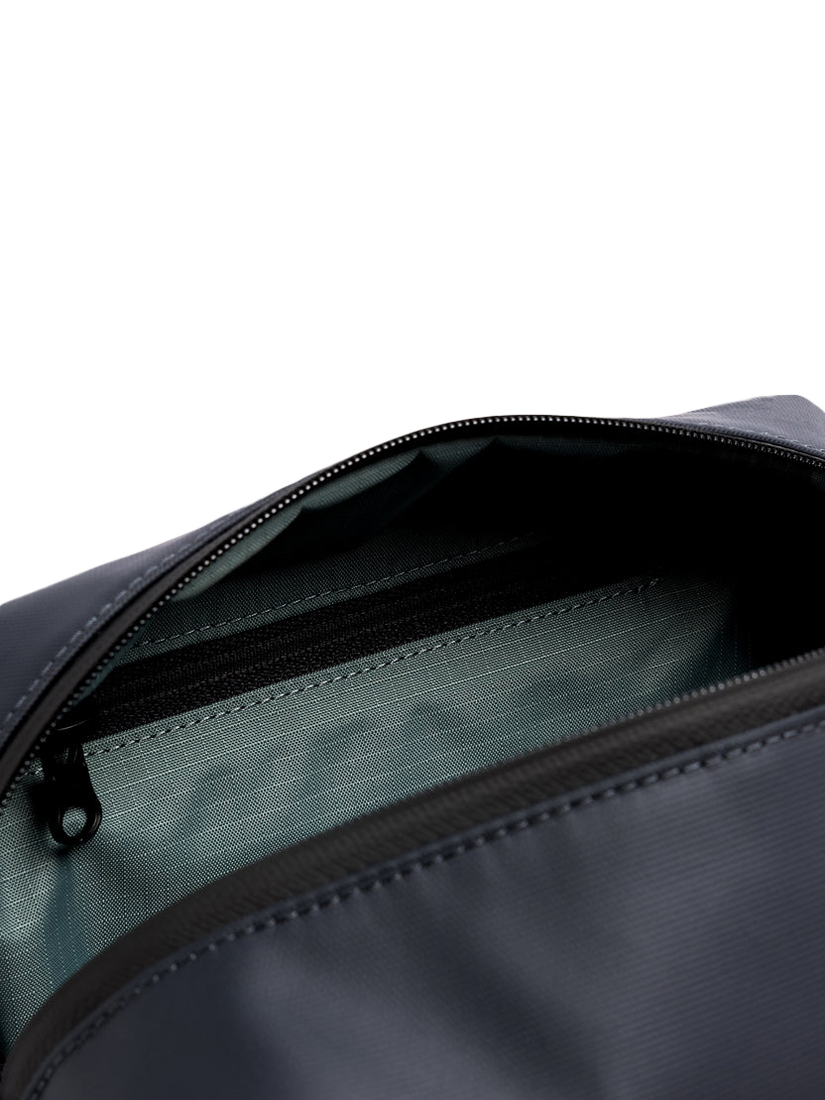 Product image 4 of 4, which shows Stubble & Co Zipped Wash Bag, Midnight Blue