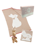 Peter Rabbit Flopsy Signature Blanket and Soft Toy, Pink