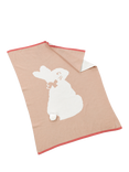 Peter Rabbit Flopsy Signature Blanket and Soft Toy, Pink