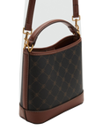 Mango Isoldo Shoulder Bag, Brown/Multi