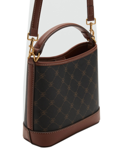 Mango Isoldo Shoulder Bag, Brown/Multi - view 2, Brown/Multi