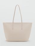 Mango Maribel Shoulder Bag, Natural White