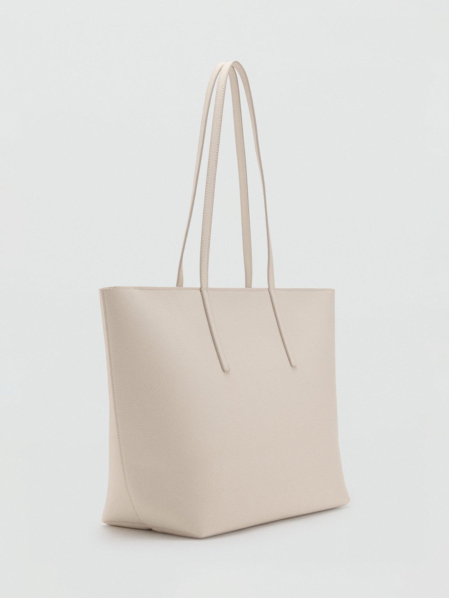 Product image 2 of 5, which shows Mango Maribel Shoulder Bag, Natural White