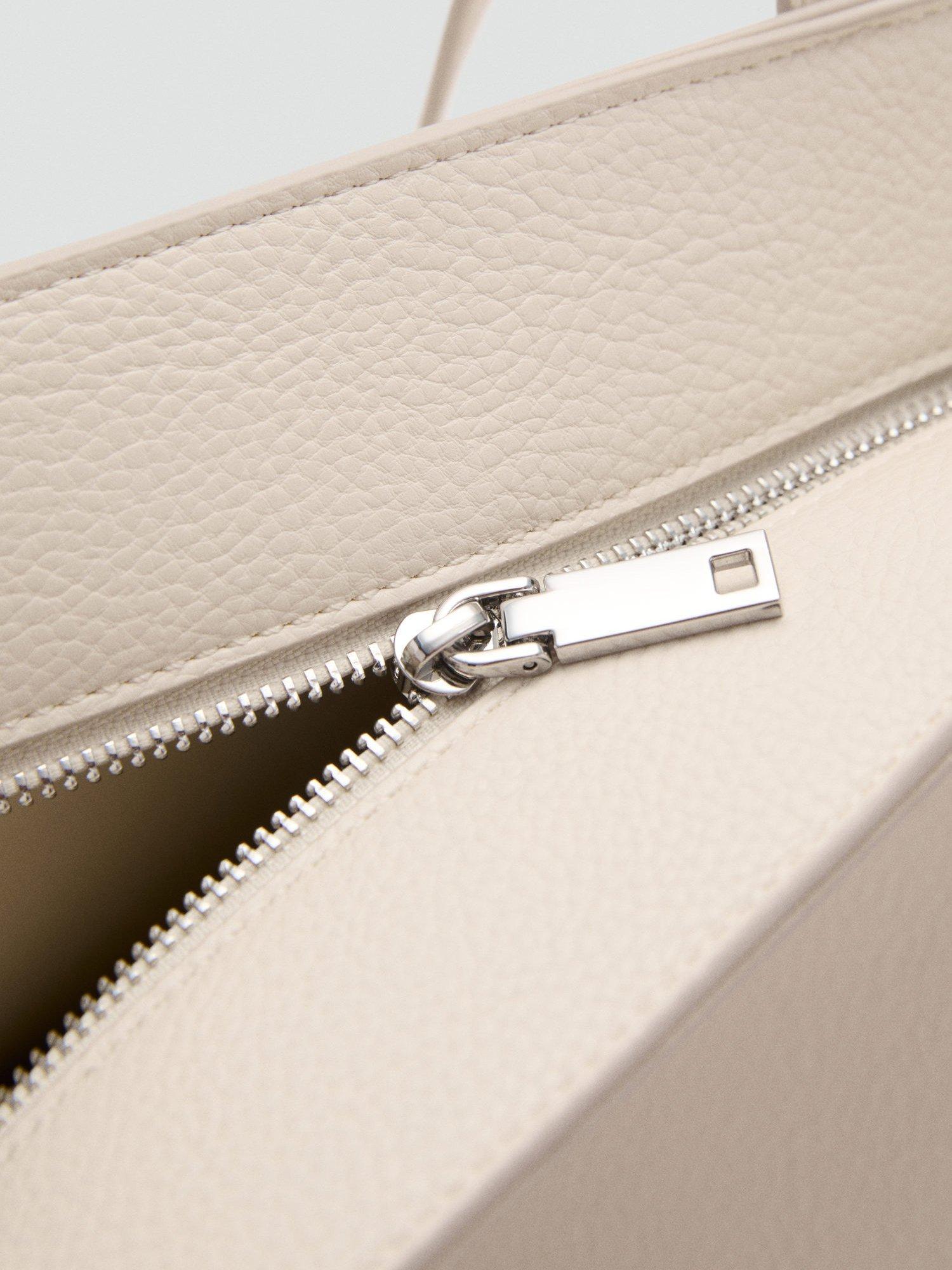Product image 5 of 5, which shows Mango Maribel Shoulder Bag, Natural White