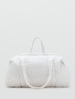 Mango Plata Maternity Duffle Bag, Natural White