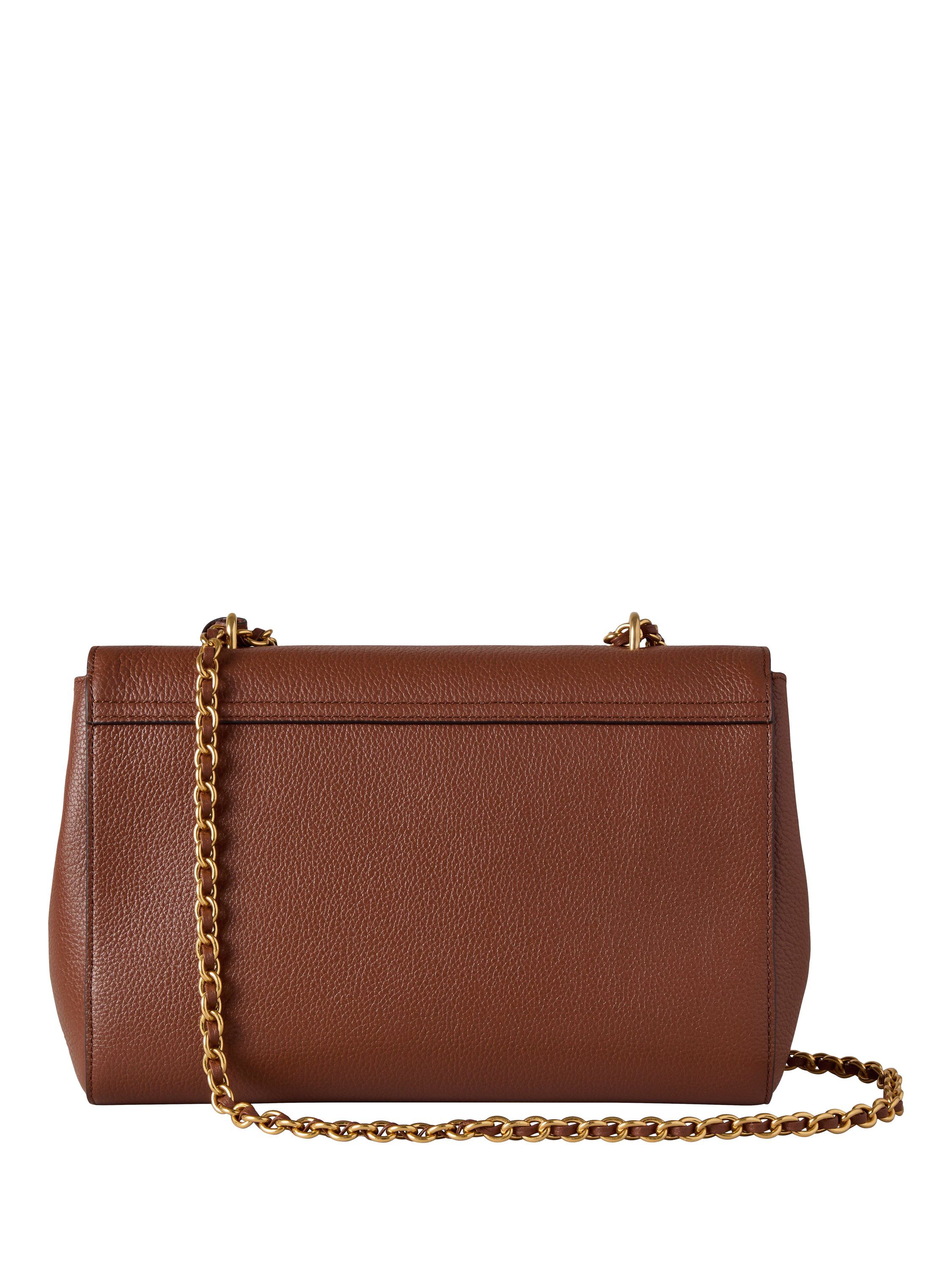 Product image 2 of 5, which shows Mulberry Medium Lily Classic Grain Leather Crossbody Bag, Oak