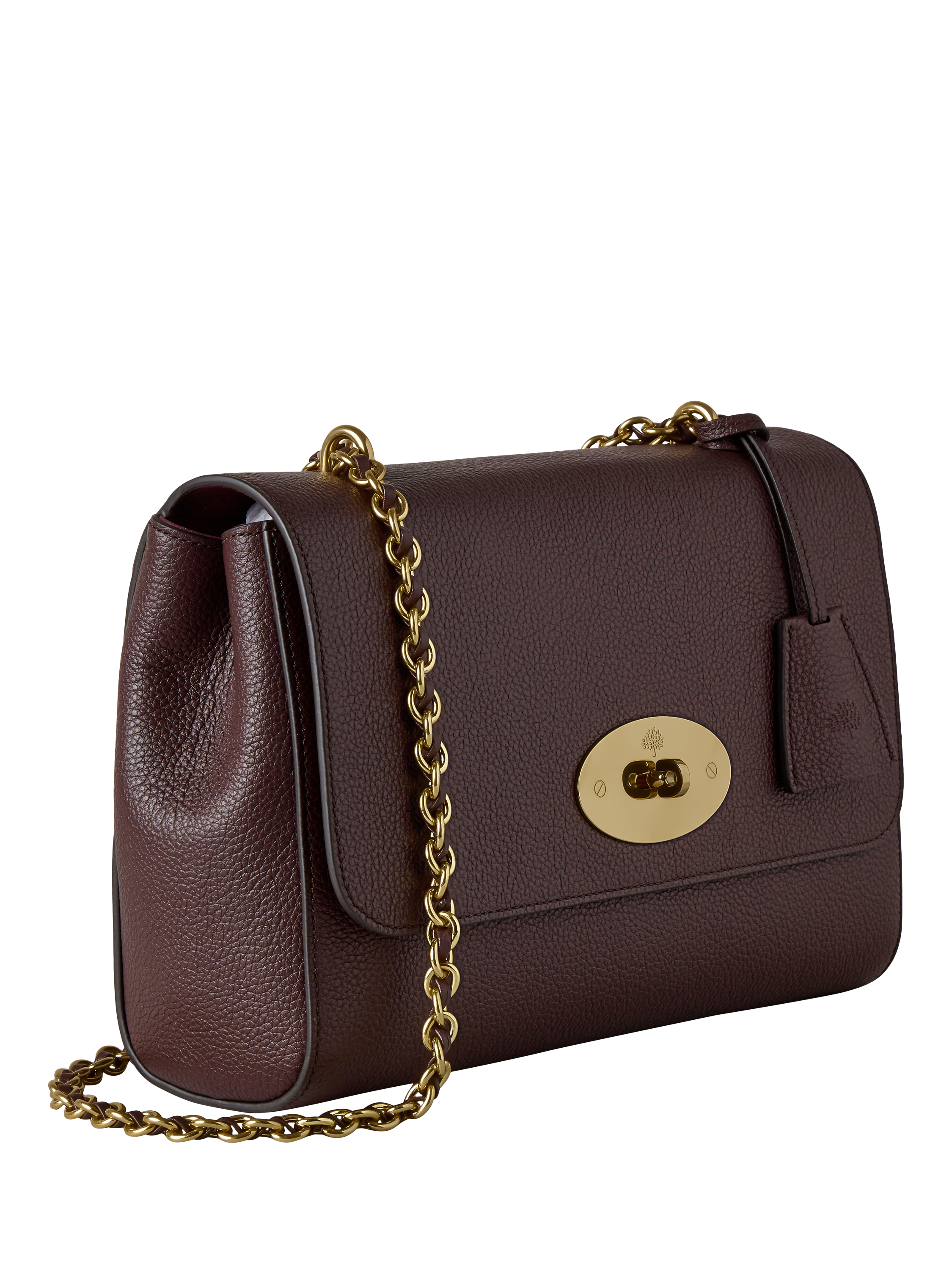 Product image 3 of 5, which shows Mulberry Medium Lily Classic Grain Leather Crossbody Bag, Oxblood