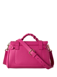 Mulberry Mini Alexa Heavy Grain Leather Cross Body Bag, Mulberry Pink