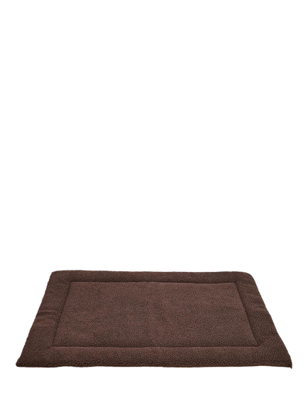 Barbour Tartan & Fleece Cage Dog Mat, Multi - view 2, Multi