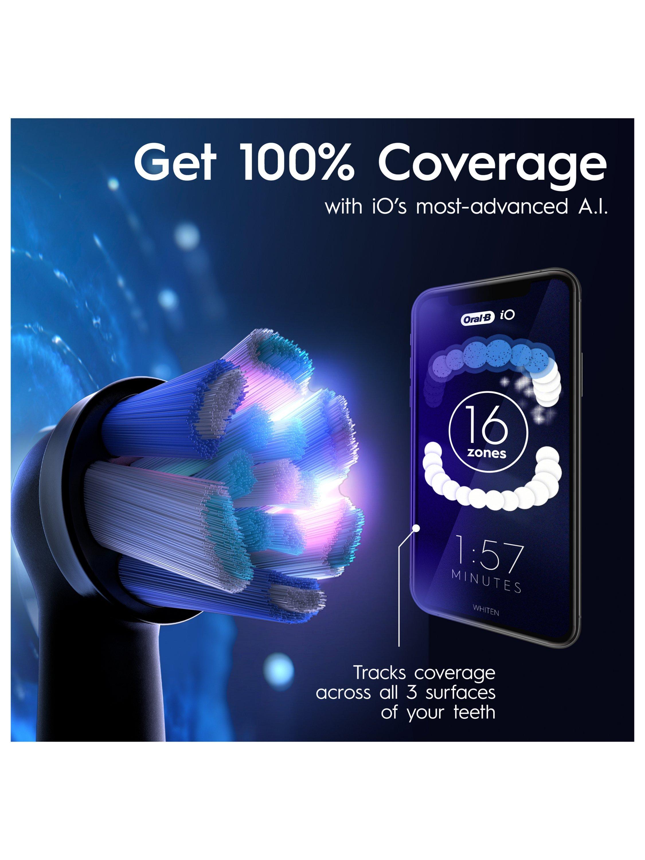 Product image 8 of 9, which shows Oral-B iO9 Electric Toothbrush, Black