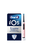 Oral-B iO5 Series Electric Toothbrush, Blush Pink