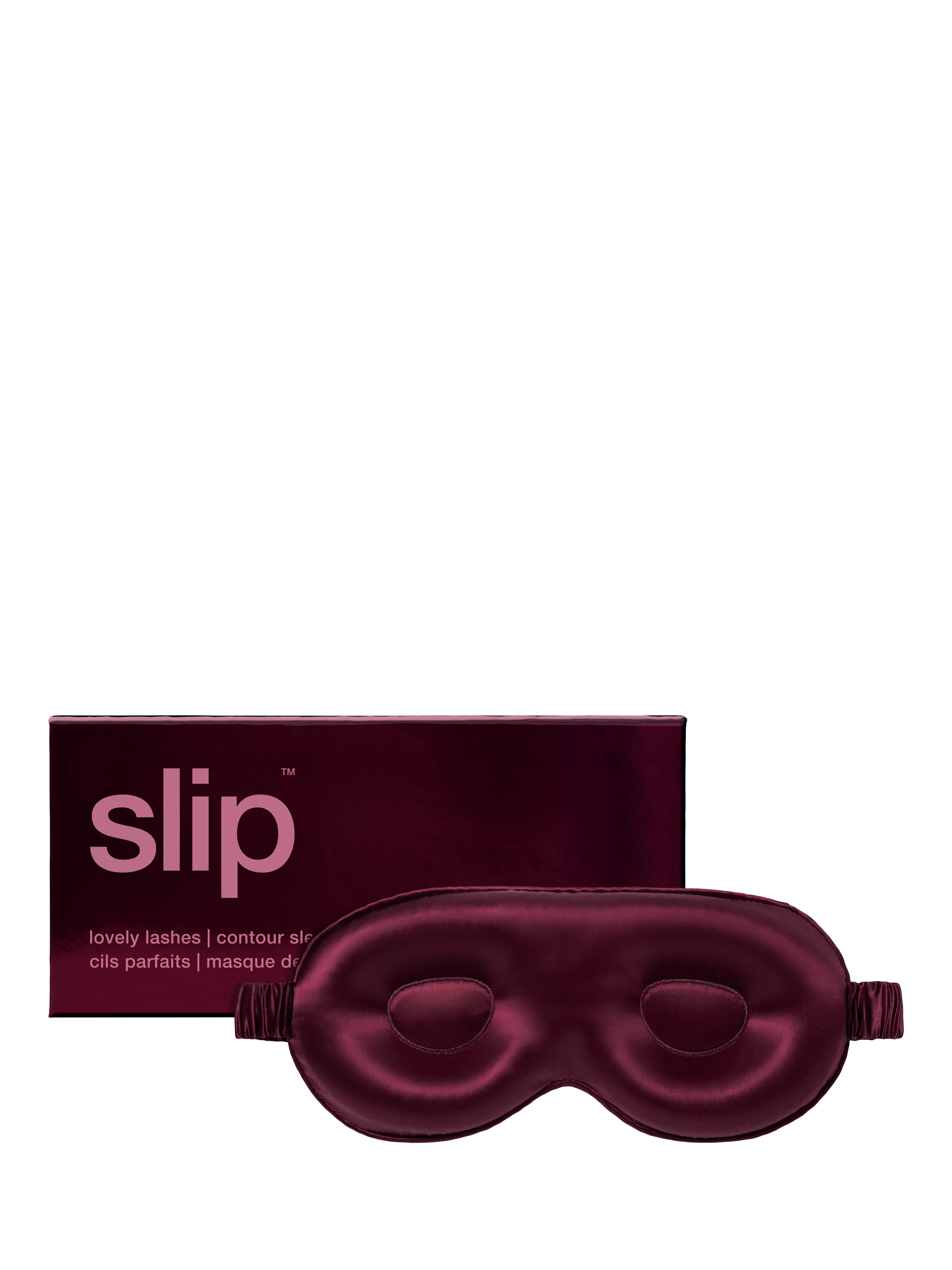 Slip® Lovely Lashes Limited Edition Contour Sleep Mask, Crimson