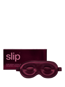 Slip® Lovely Lashes Limited Edition Contour Sleep Mask, Crimson, Crimson