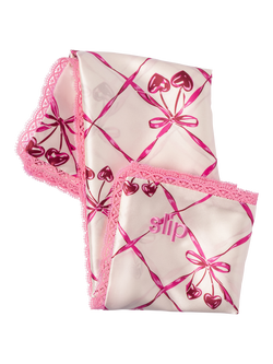 Slip® Pure Silk Zippered Pillowcase, Sweet Cherry - view 2, Sweet Cherry