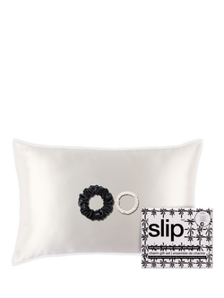 Slip® Pure Silk Pillowcase & Scrunchie Set, Charm, Charm
