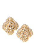 Mogul 9ct Yellow Gold Flower Stud Earrings
