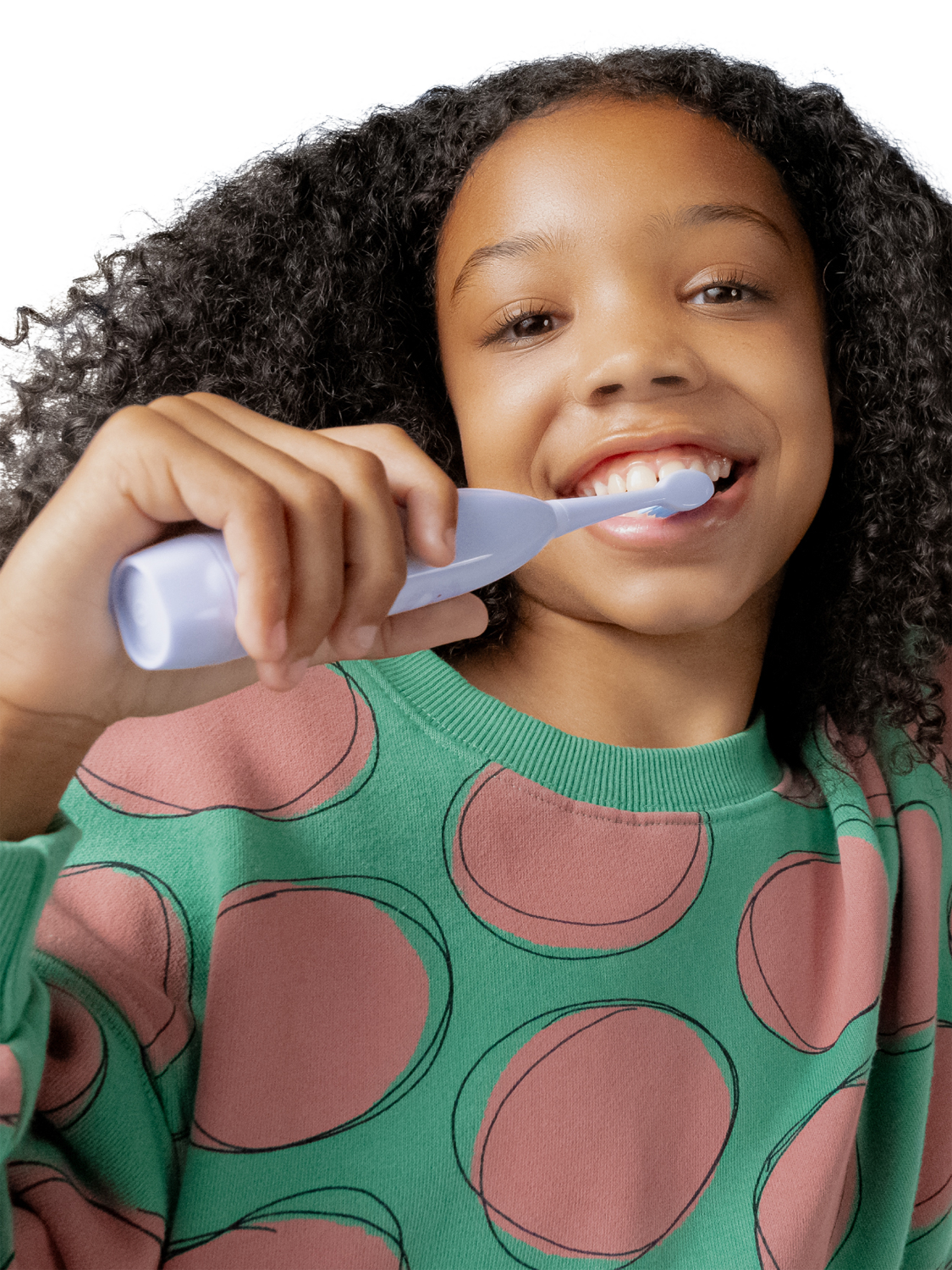 Product image 2 of 6, which shows Ordo Squishmallows Samir Sonic Kids Battery Toothbrush, Blue