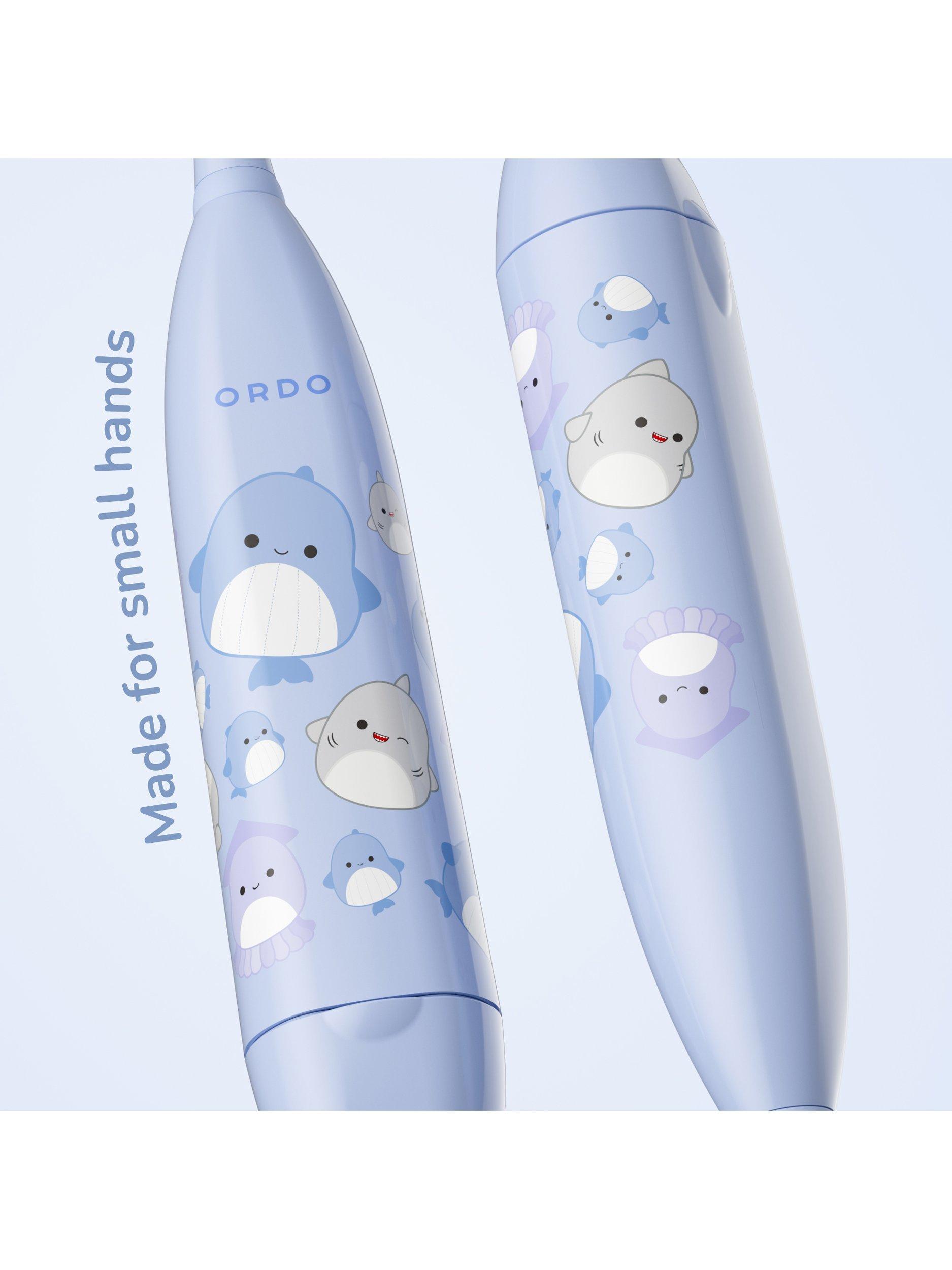 Product image 3 of 6, which shows Ordo Squishmallows Samir Sonic Kids Battery Toothbrush, Blue