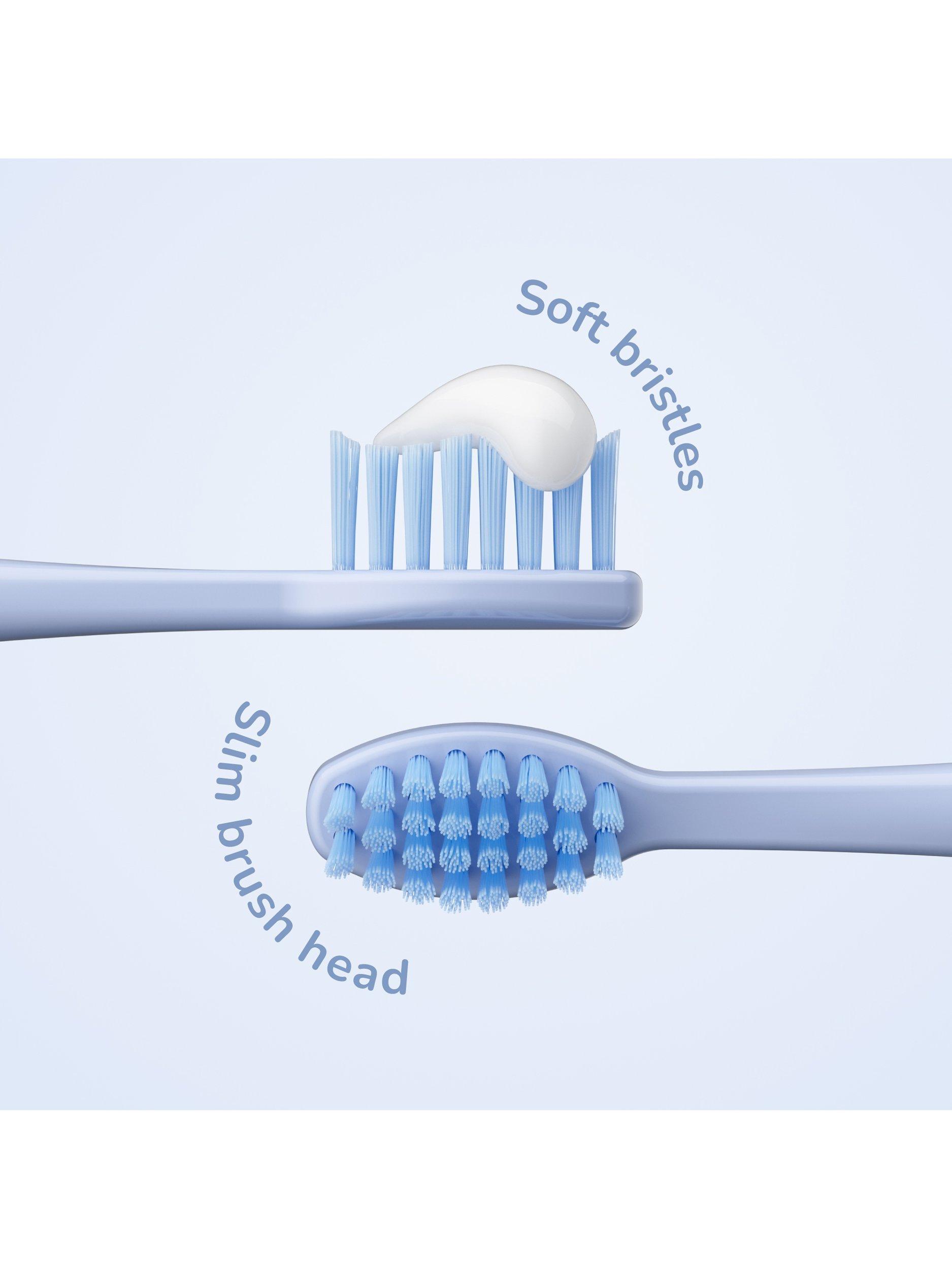 Product image 5 of 6, which shows Ordo Squishmallows Samir Sonic Kids Battery Toothbrush, Blue