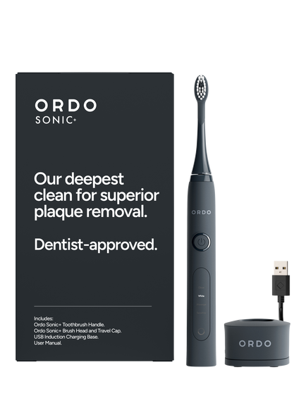 Ordo Sonic+ Electric Toothbrush, Charcoal Grey, Charcoal Grey