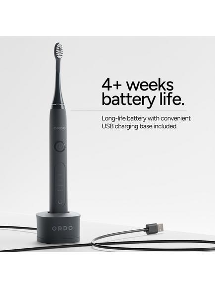 Ordo Sonic+ Electric Toothbrush, Charcoal Grey - view 2, Charcoal Grey
