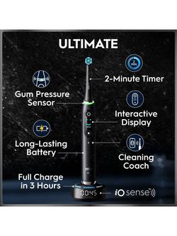 Oral-B iO10 Electric Toothbrush, Black - view 2, Black