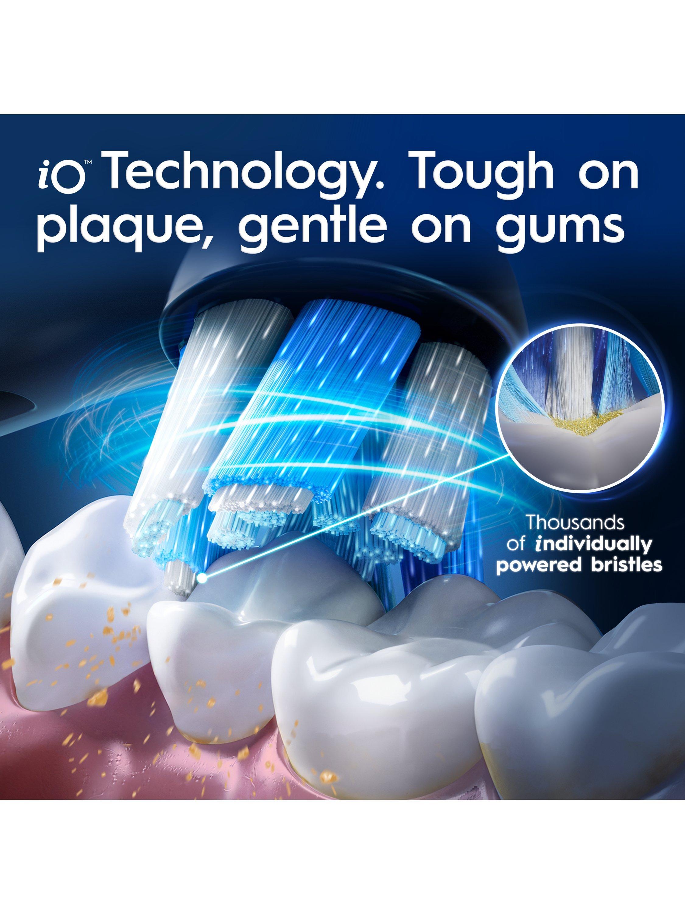 Product image 8 of 9, which shows Oral-B iO10 Electric Toothbrush, Black