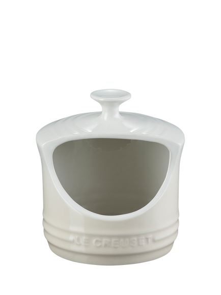 Le Creuset Stoneware Salt Pig, Meringue, Meringue
