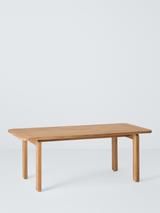 John Lewis Terra Teak Wood Rectangular Garden Dining Table, 201cm
