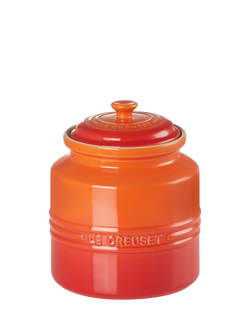 Le Creuset Stoneware Biscuit/Cookie Jar, 2.4L, Volcanic, Volcanic