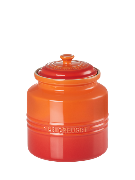 Le Creuset Stoneware Biscuit/Cookie Jar, 2.4L, Volcanic