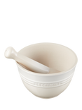 Le Creuset Stoneware Pestle & Mortar, Meringue