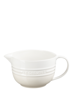 Le Creuset Stoneware Mixing Jug, 2L, Meringue