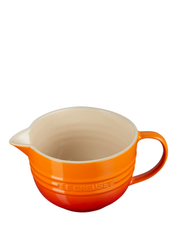 Le Creuset Stoneware Mixing Jug, 2L - view 2, Volcanic