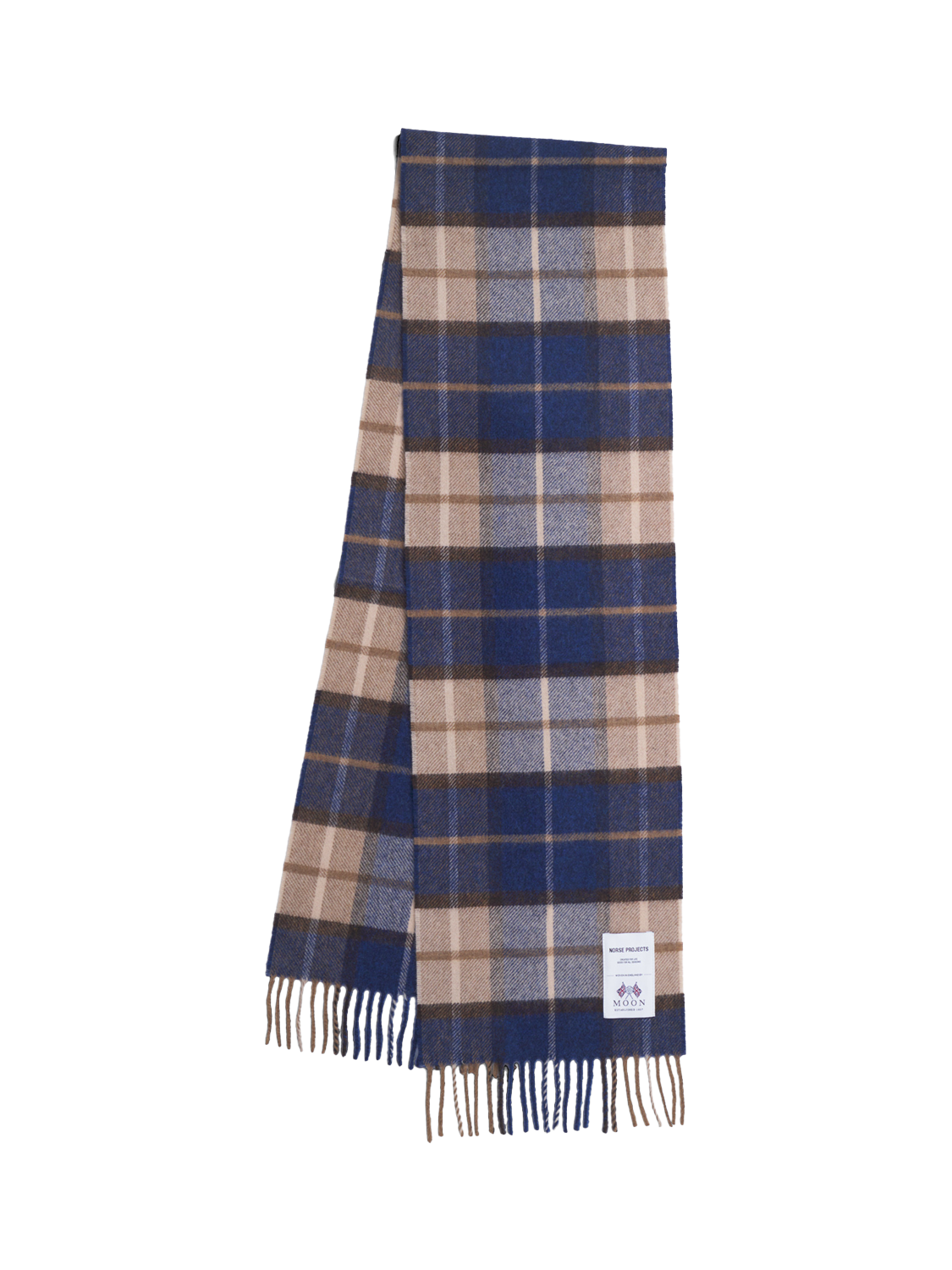 Norse Projects Check Merino Wool Scarf