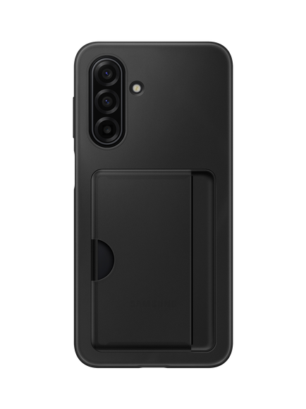 Samsung Galaxy A17 Card Slot Case, Black, Black