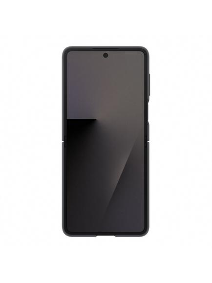 Samsung Silicone Case with Ring for Galaxy Z Flip7 - view 2, Black