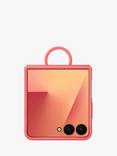 Samsung Silicone Case with Ring for Galaxy Z Flip7, Red