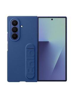 Samsung Silicone Grip Case with Stand for Galaxy Z Fold7 - view 2, Blue