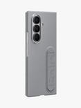 Samsung Silicone Grip Case with Stand for Galaxy Z Fold7, Grey