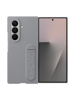 Samsung Silicone Grip Case with Stand for Galaxy Z Fold7 - view 2, Grey