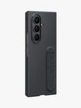 Samsung Silicone Grip Case with Stand for Galaxy Z Fold7, Black